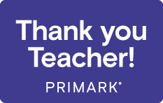 Primark UK- Blue Thank You Teacher